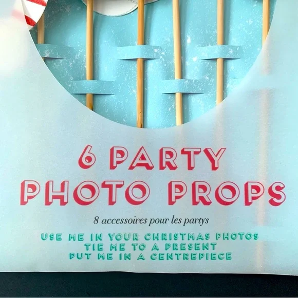 Holiday Christmas Party Decoration Photo Prop Bundle - Picture 6 of 16